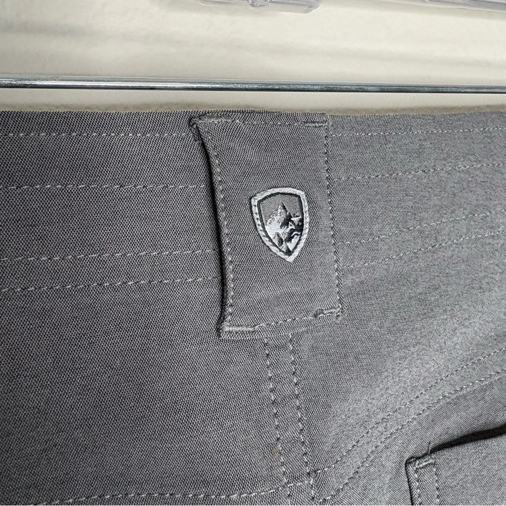 Kuhl Trekr Shorts Charcoal Gray 8” Hiking Outdoor Stretch Women’s Size 14 - Picture 6 of 11